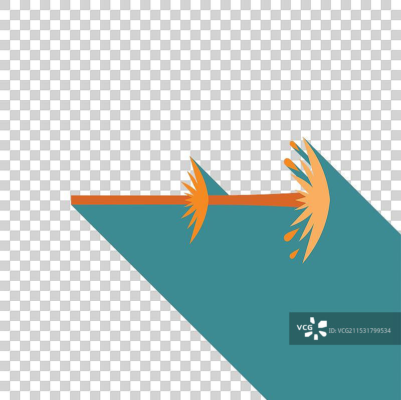 孟加拉火焰在蓝色背景上燃烧，散发出明亮的火花图片素材