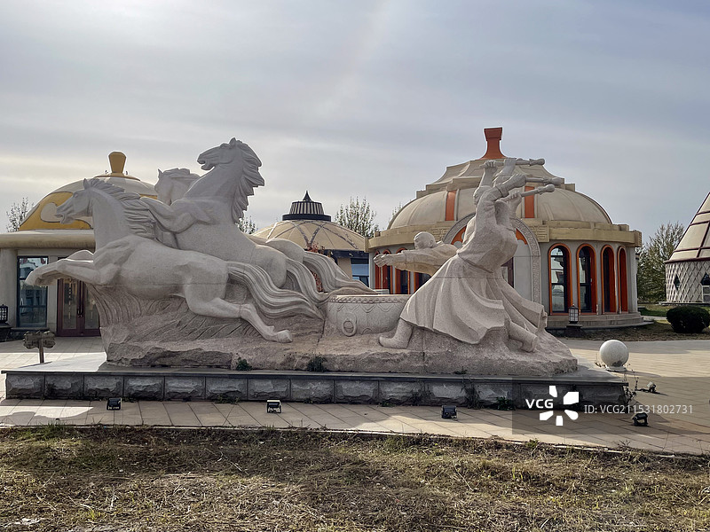 呼和浩特蒙亮民族风情园图片素材