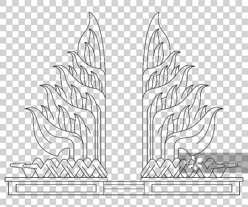 印尼泗水英雄纪念碑景点图片素材