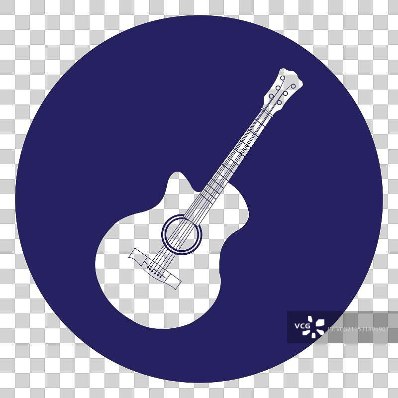 吉他图标图片素材