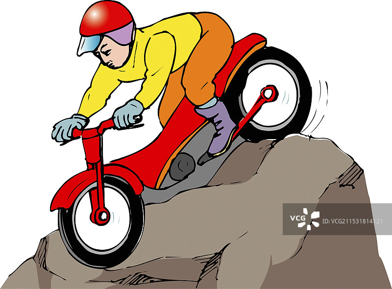 越野摩托车图片素材