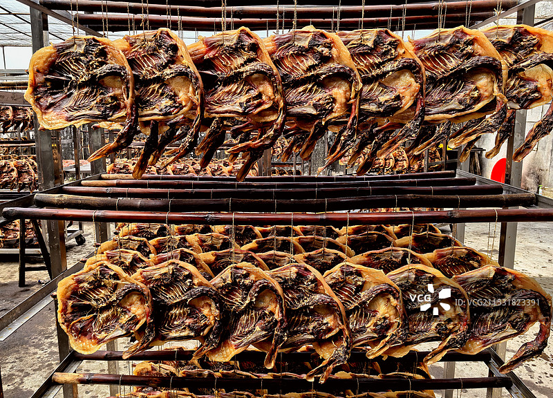 腊鸭的特写镜头图片素材