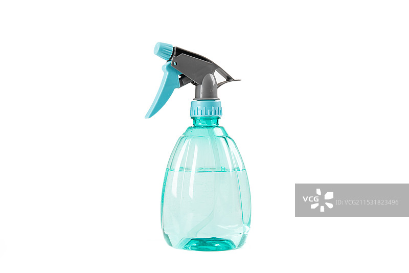 白色背景上的一个喷水壶图片素材