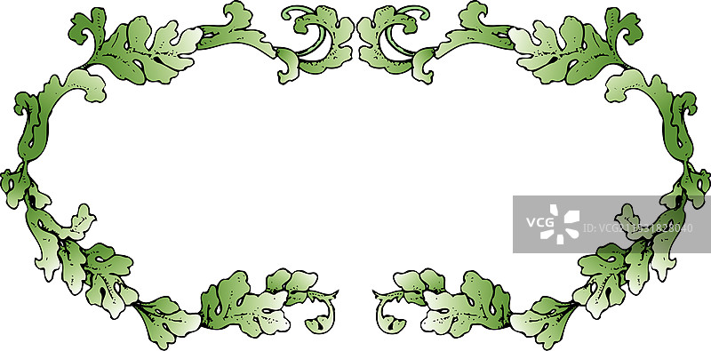 西方阿拉伯风格的装饰框架图片素材