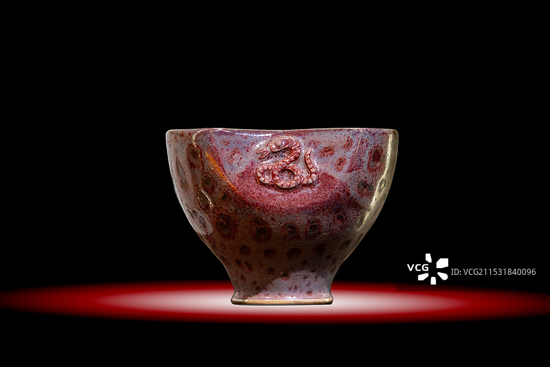 非物质文化遗产，烧制技艺，钧瓷，生肖，碗图片素材