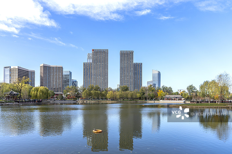 西海子公园图片素材