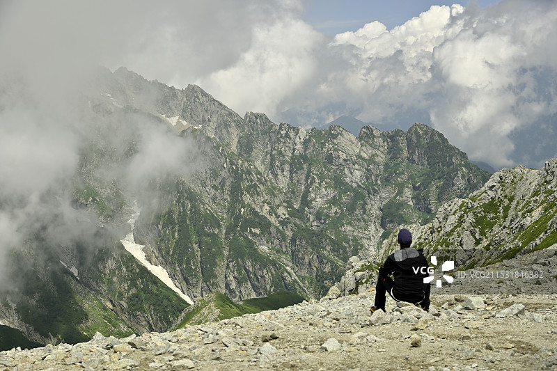 攀岩者图片素材