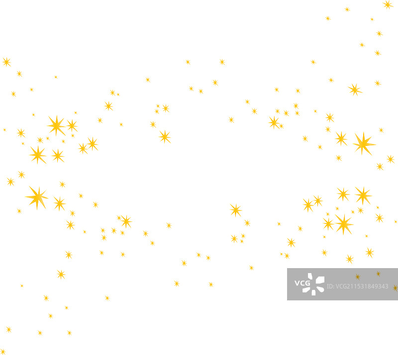 尘埃中的金色星星图片素材