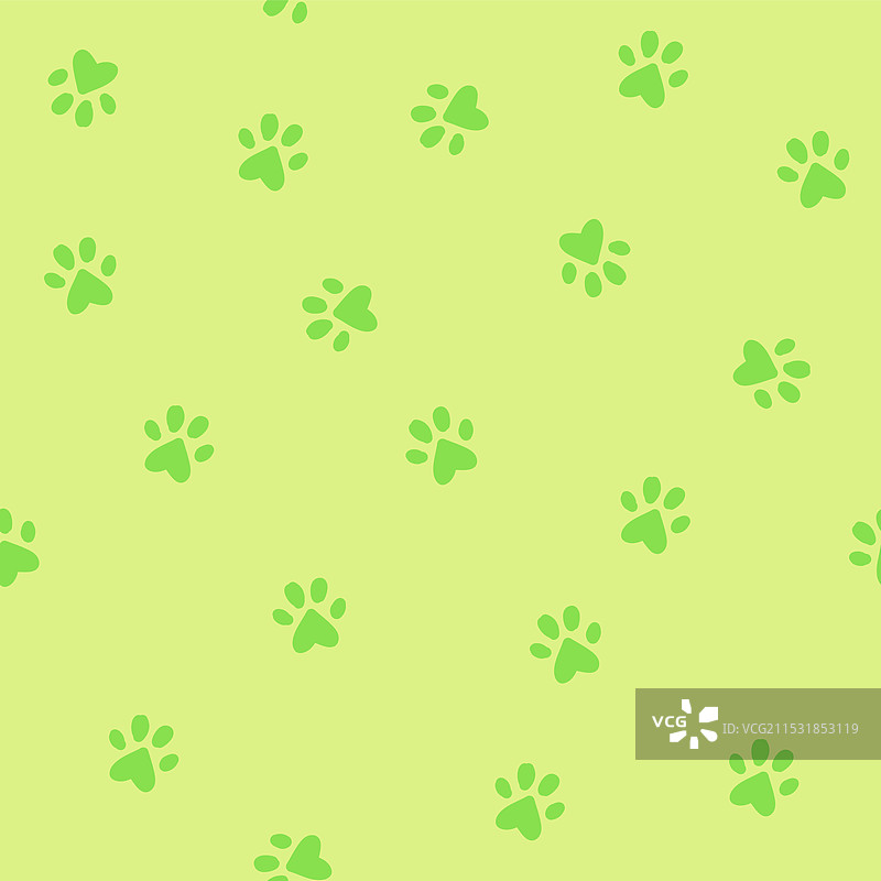 小猫的小爪子无缝图案图片素材