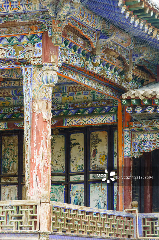 西宁湟源丹噶尔古城景区图片素材