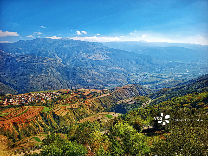 昆明东川红土地（二）图片素材