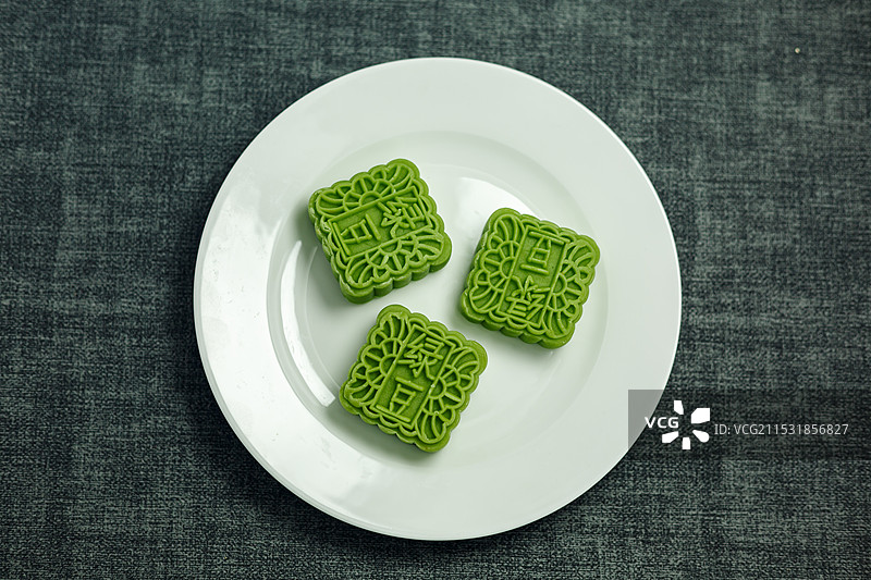 绿豆糕 糕点美食小吃 静物特写图片素材