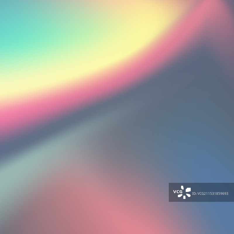 金属渐变的全息方形贴纸图片素材