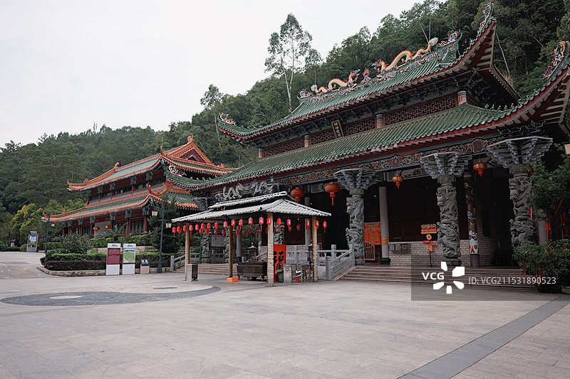 兴宁神光山，合水水库图片素材