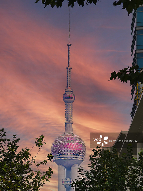东方明珠塔图片素材