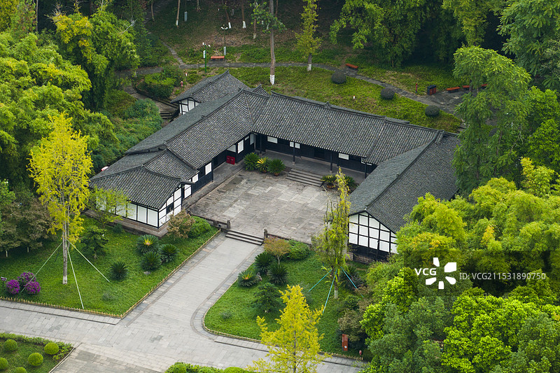 邓小平故里旅游区 邓小平故居图片素材