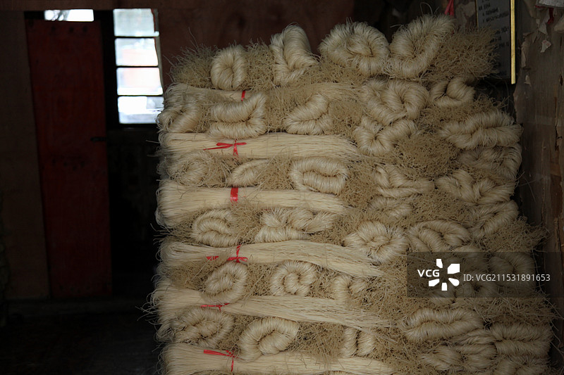 贵州黎平翘街特产人工粉条图片素材