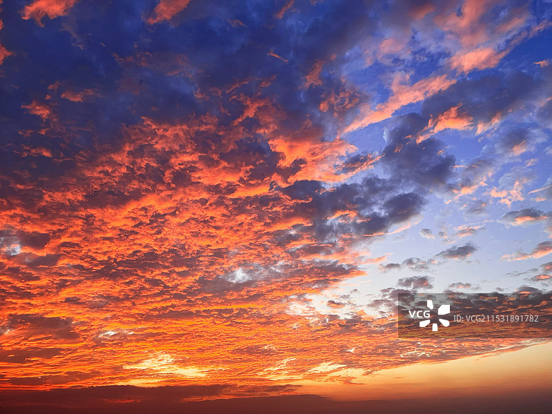 火烧云图片素材