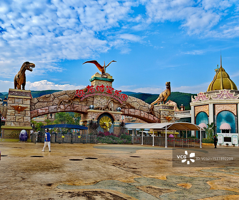 楚雄禄丰世界恐龙谷景区图片素材