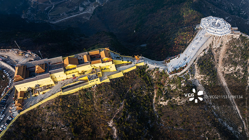 天寿山老爷顶新貌图片素材