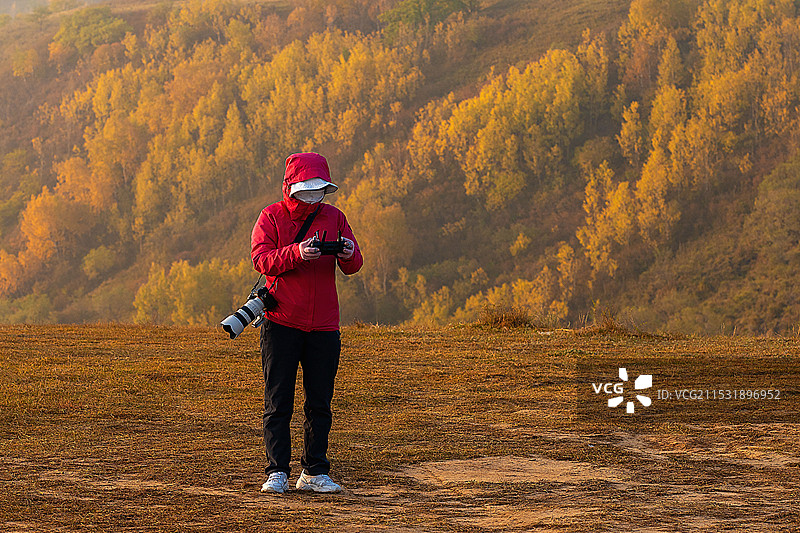 航拍坝上草原图片素材