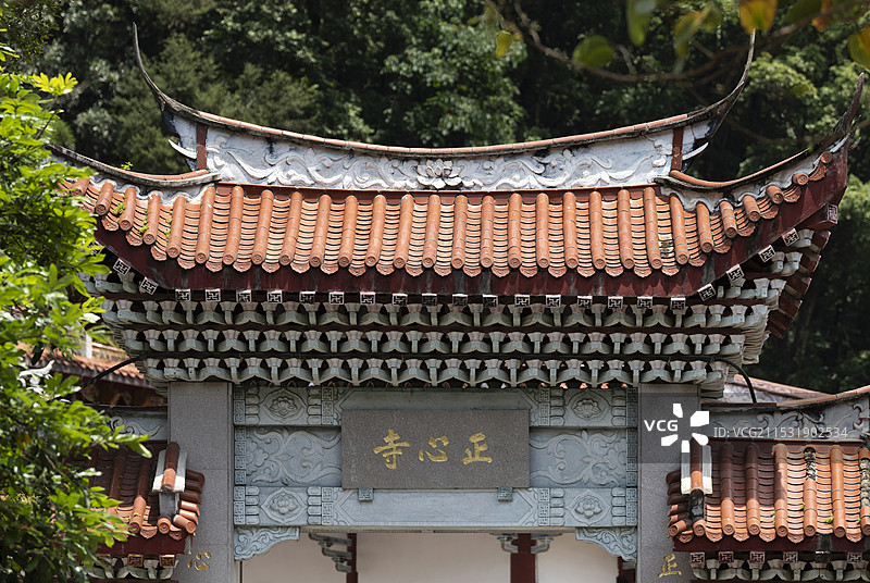福建福州福州森林公园正心寺图片素材