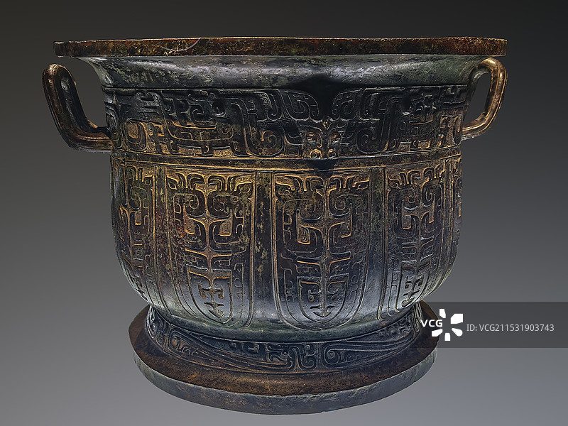 伯盂，西周，故宫博物院藏品图片素材