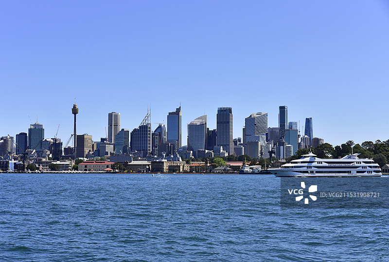 澳大利亚悉尼城市风光天际线摩天大楼地标建筑图片素材