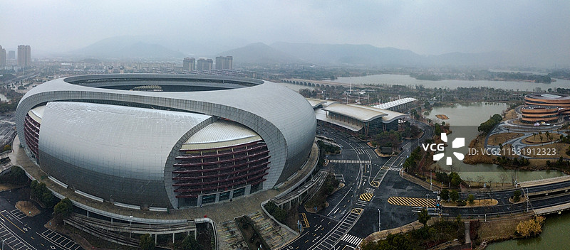 湖州 奥体中心 奥体公园 金田 第一中学 城市规划展览馆 同心路 艺术与设计学校 信息工程学校图片素材
