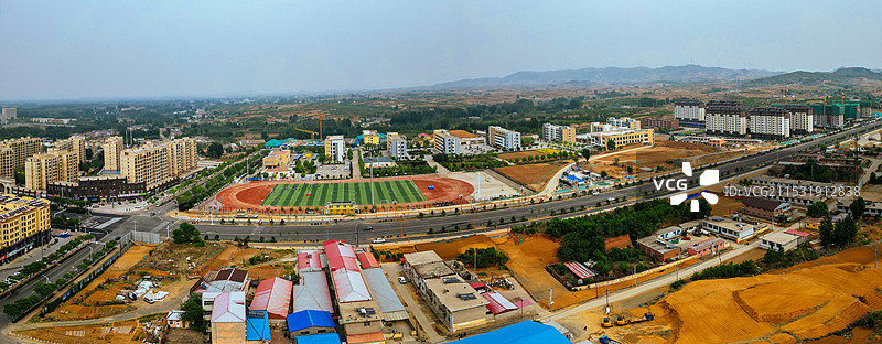 卢龙县 永平大街 孤竹文化公园 体育馆 规划展馆 中医院图片素材