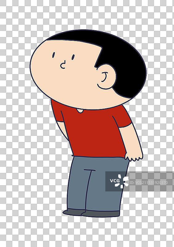 站立围观的人物图片素材