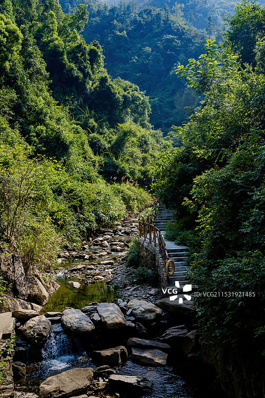 咸宁通城县药姑山·古瑶村景区图片素材