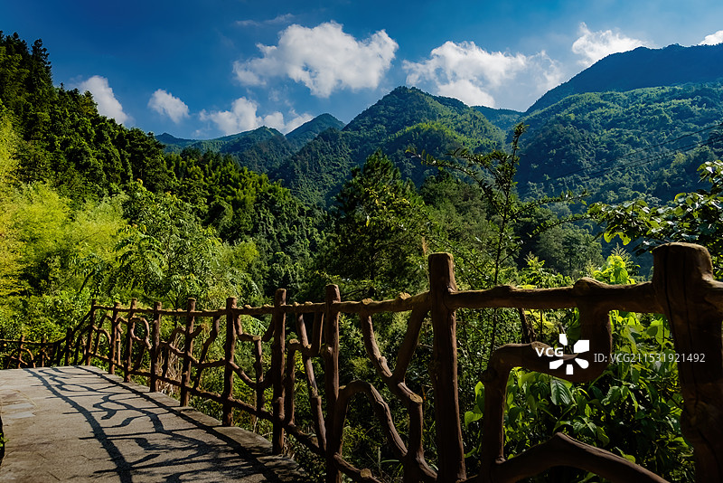 咸宁通城县药姑山·古瑶村景区图片素材