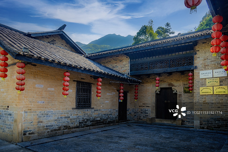 咸宁通城县药姑山·古瑶村景区图片素材