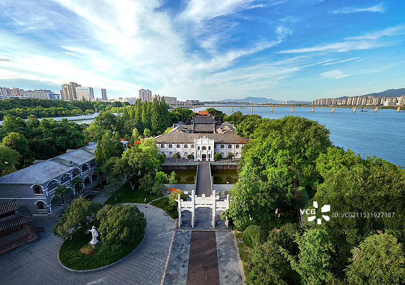 吉安市白鹭洲书院图片素材