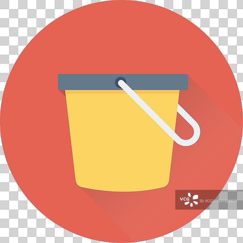 沙桶图标图片素材