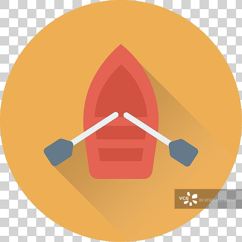 独木舟图标图片素材