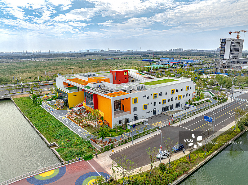 永昌泾幼儿园 苏州相城区 漕湖产业新城 公立学校图片素材