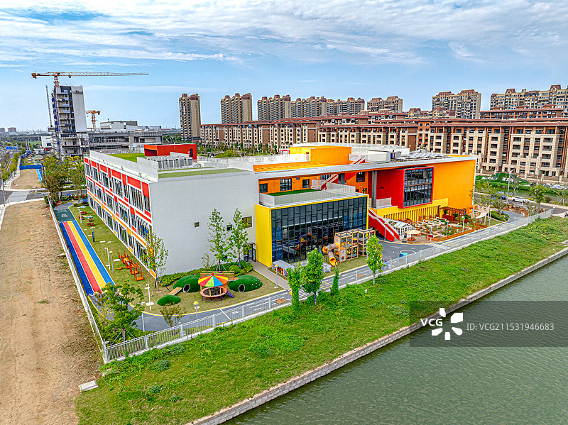 永昌泾幼儿园 苏州相城区 漕湖产业新城 公立学校图片素材