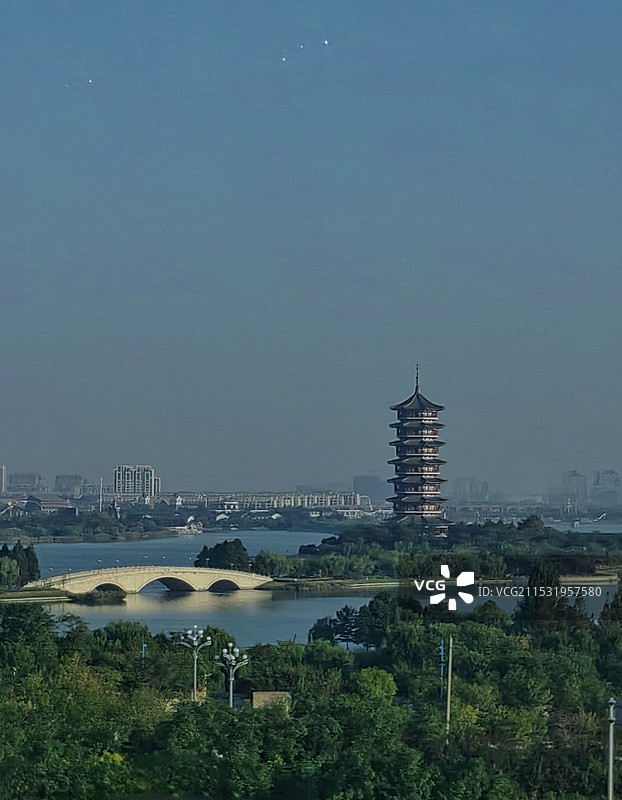 青岛胶州少海湿地公园图片素材