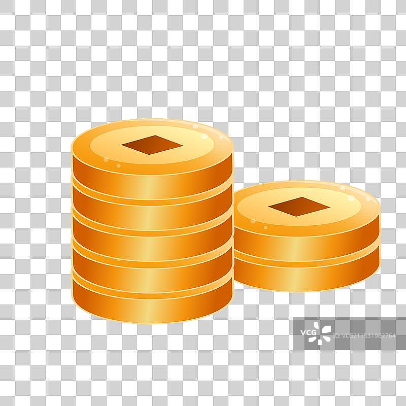 金币钱币硬币货币元素图片素材