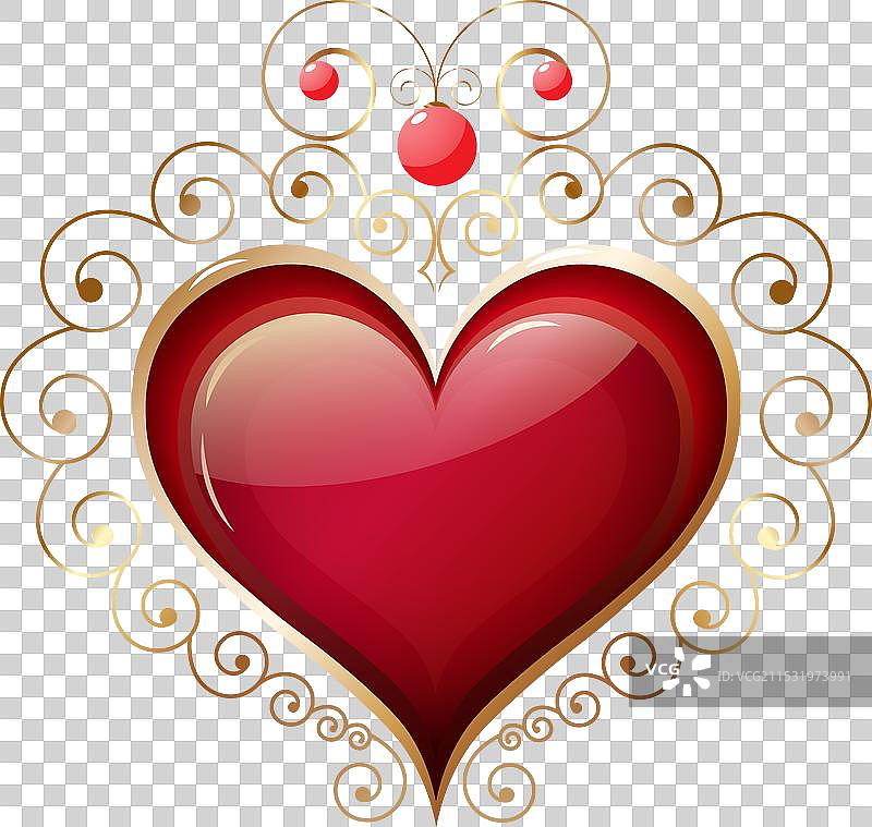 玻璃心图片素材