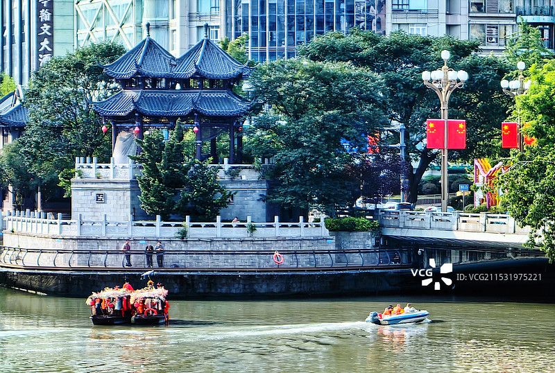 合江亭掠影图片素材