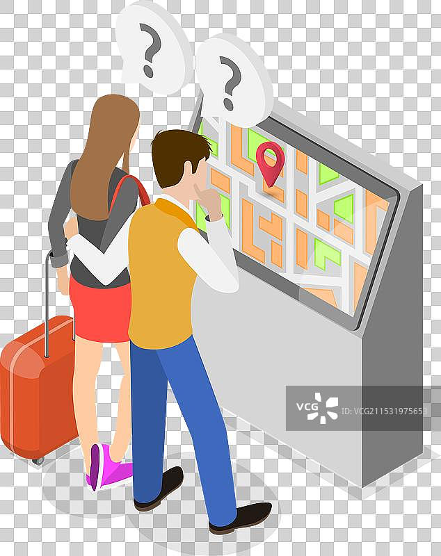 三维等距平面图图片素材