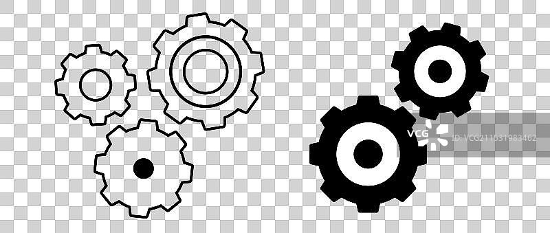 齿轮功能系统图标图片素材