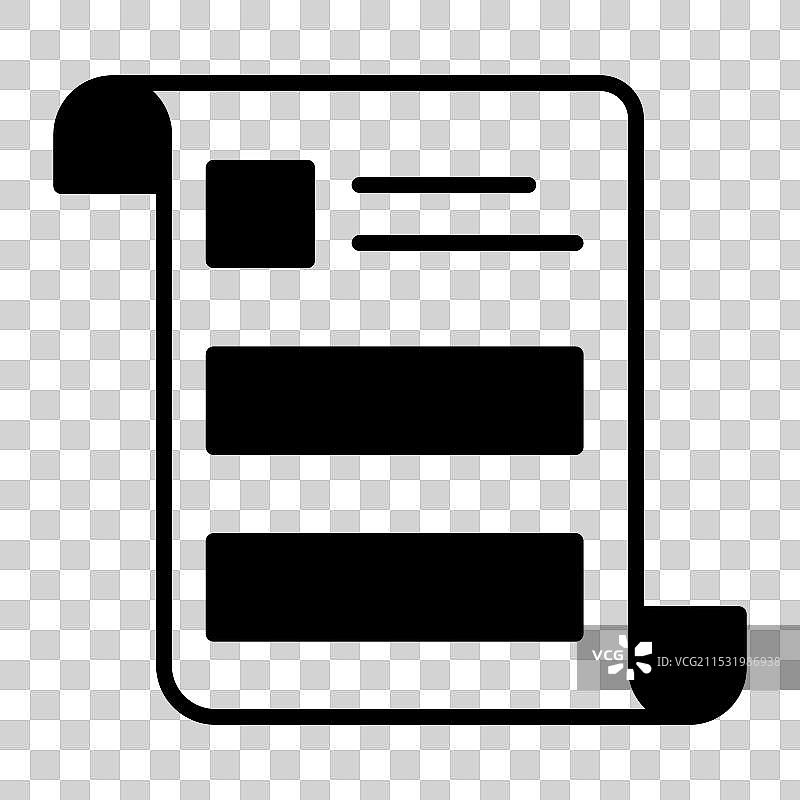 调查列表图标，背景为白色图片素材