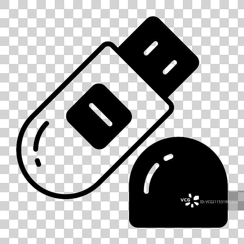 闪存驱动器图标 外部数据存储图片素材