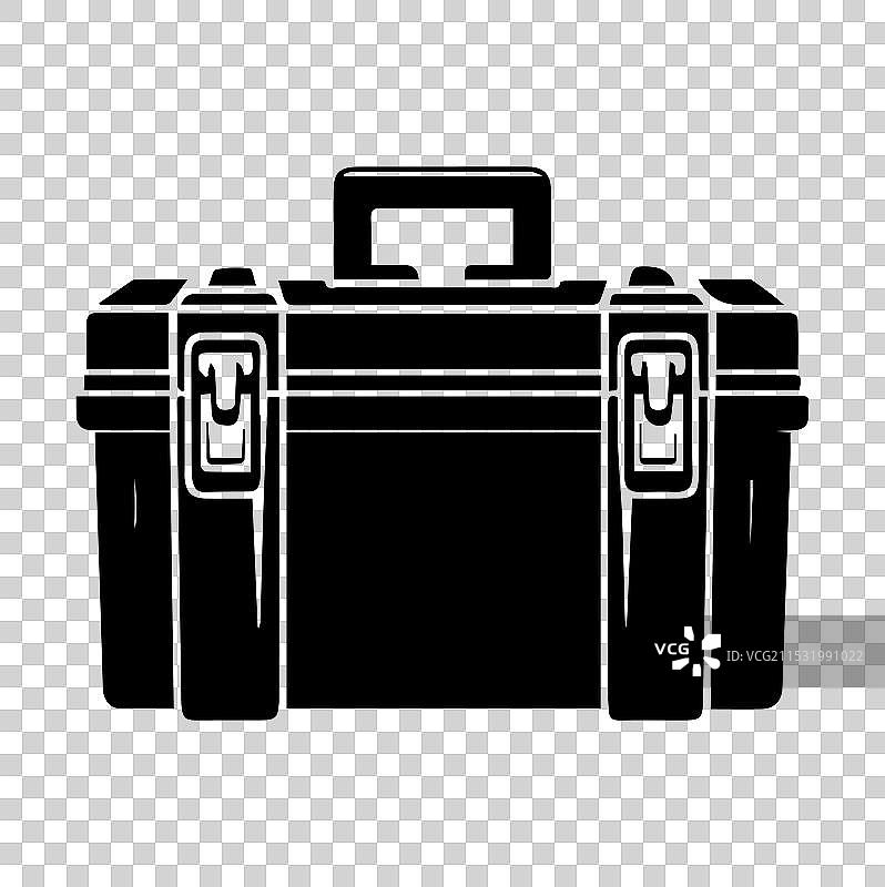 工具箱剪影图片素材