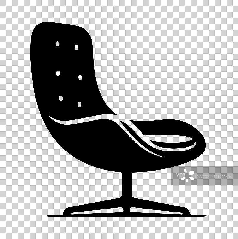 郁金香椅轮廓图片素材