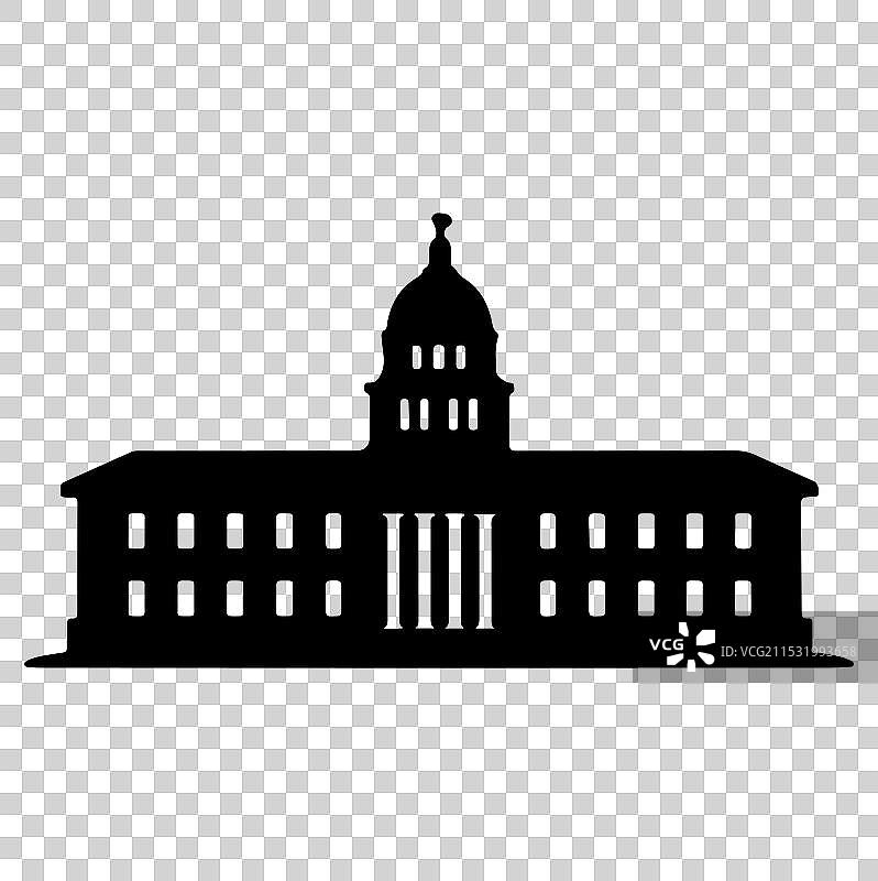 大学轮廓图片素材